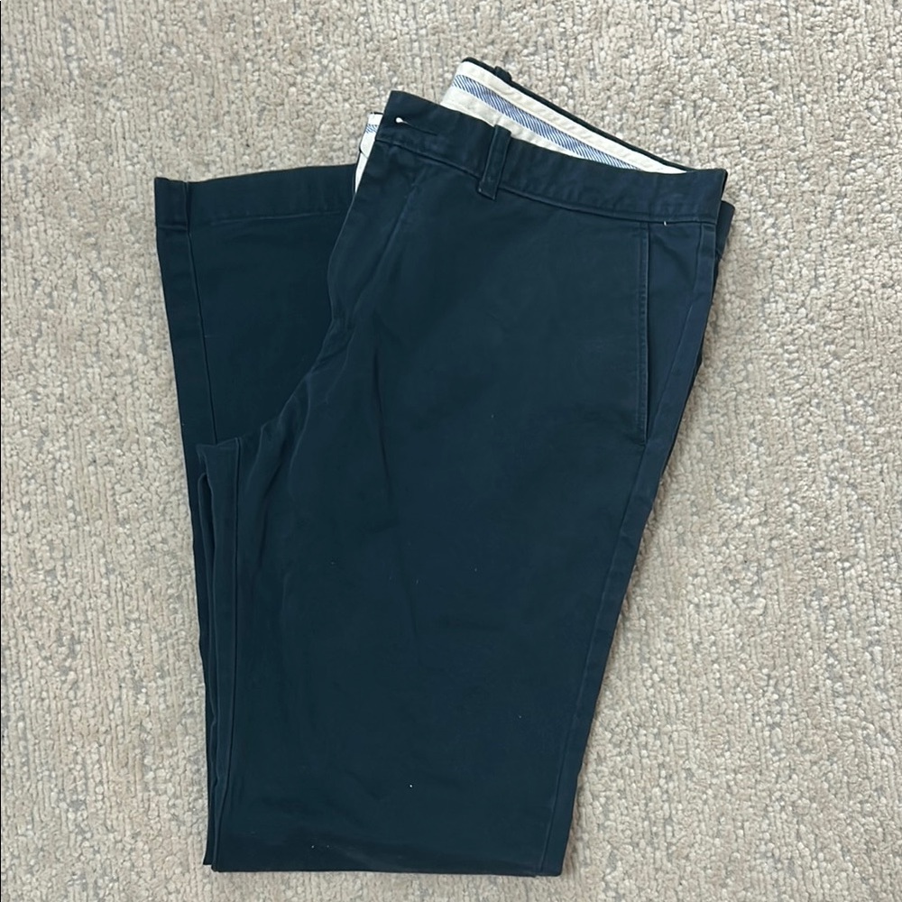 J. Crew Blue Chinos Classic Cotton Blend